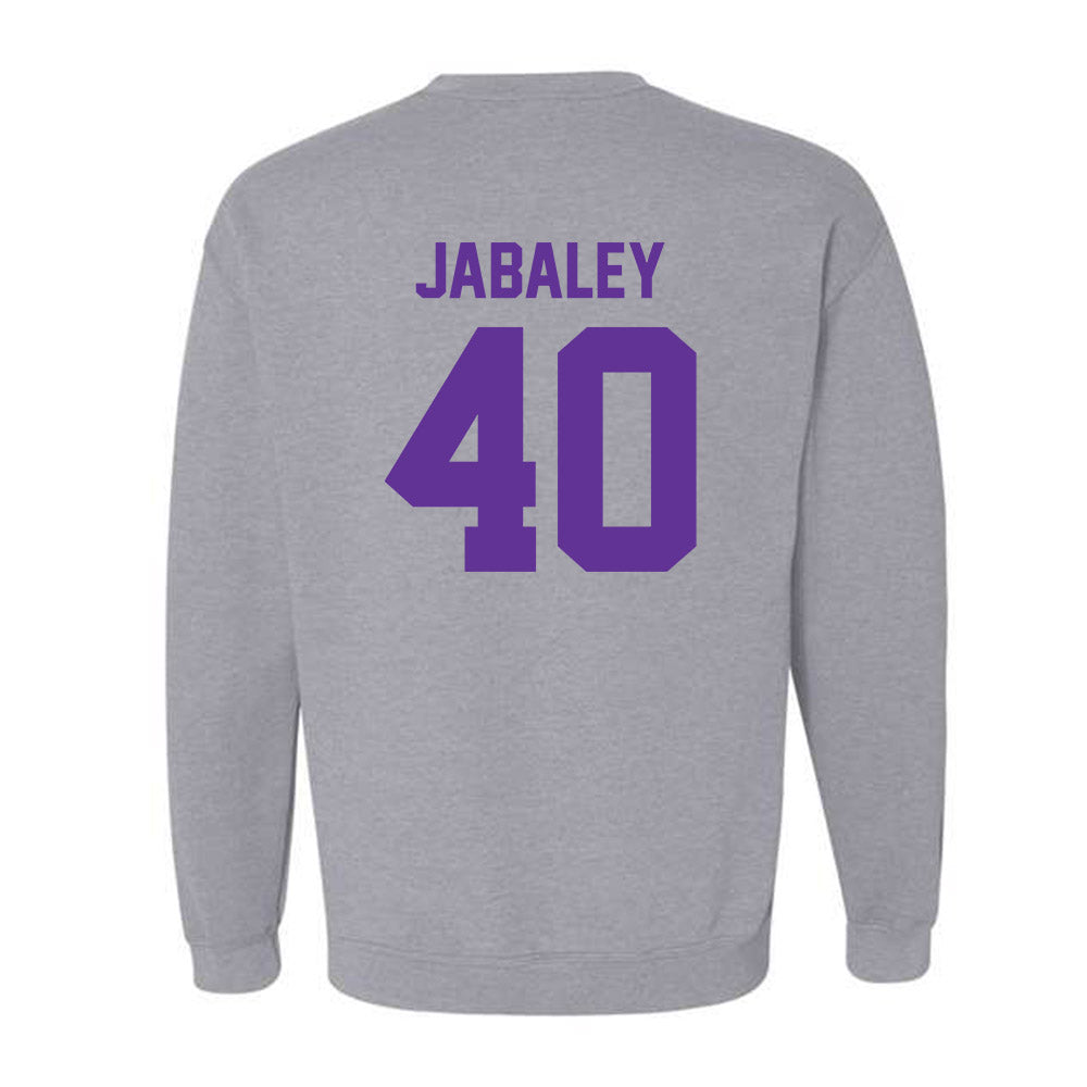 Western Carolina - NCAA Baseball : Davis Jabaley - Classic Shersey Crewneck Sweatshirt-1