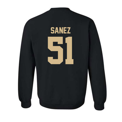 Western Carolina - NCAA Football : Aaron Sanez - Classic Shersey Crewneck Sweatshirt-1