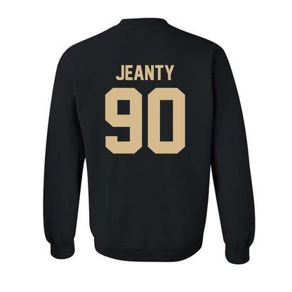 Western Carolina - NCAA Football : Fernando Jeanty - Classic Shersey Crewneck Sweatshirt-1