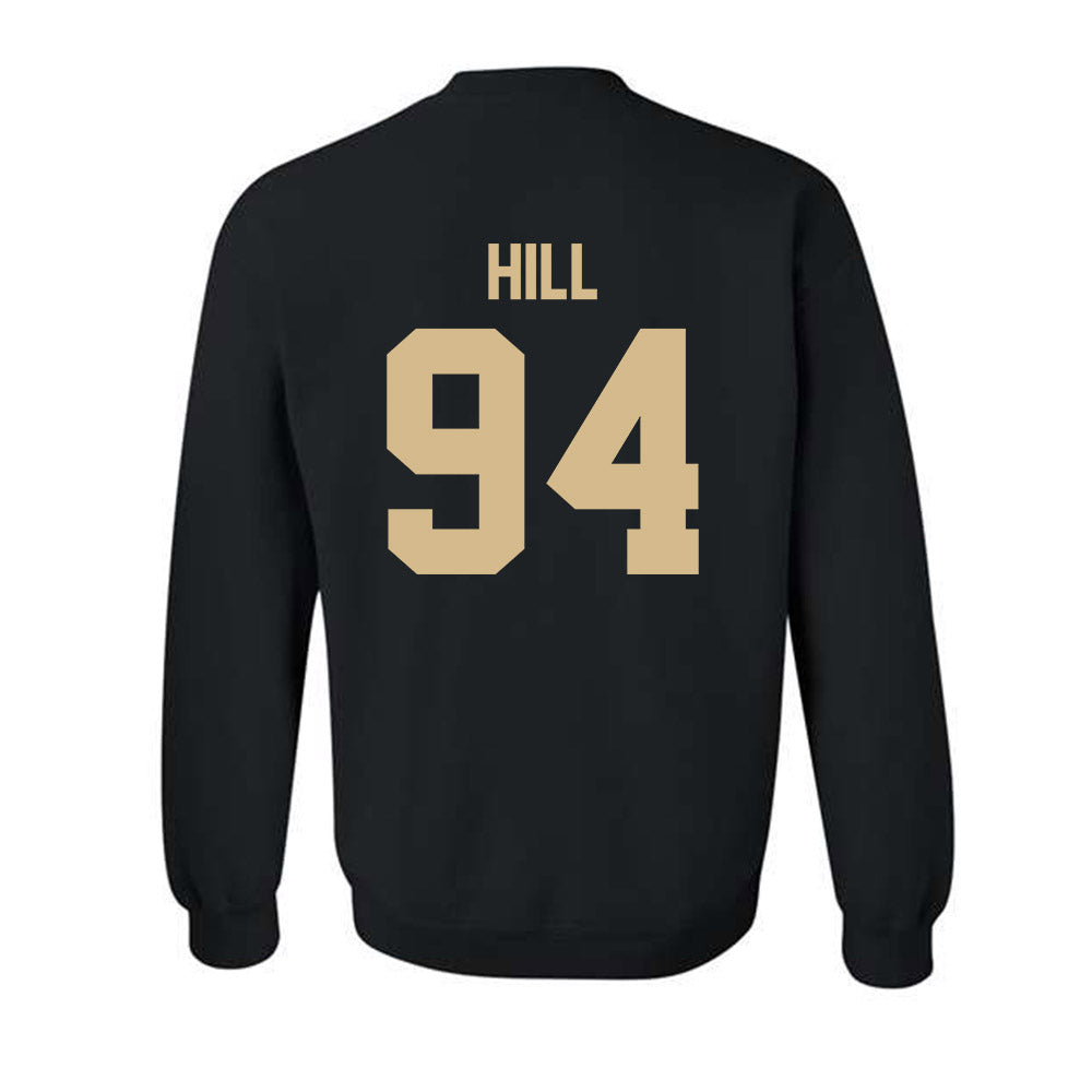 Western Carolina - NCAA Football : Malachi Hill - Classic Shersey Crewneck Sweatshirt-1