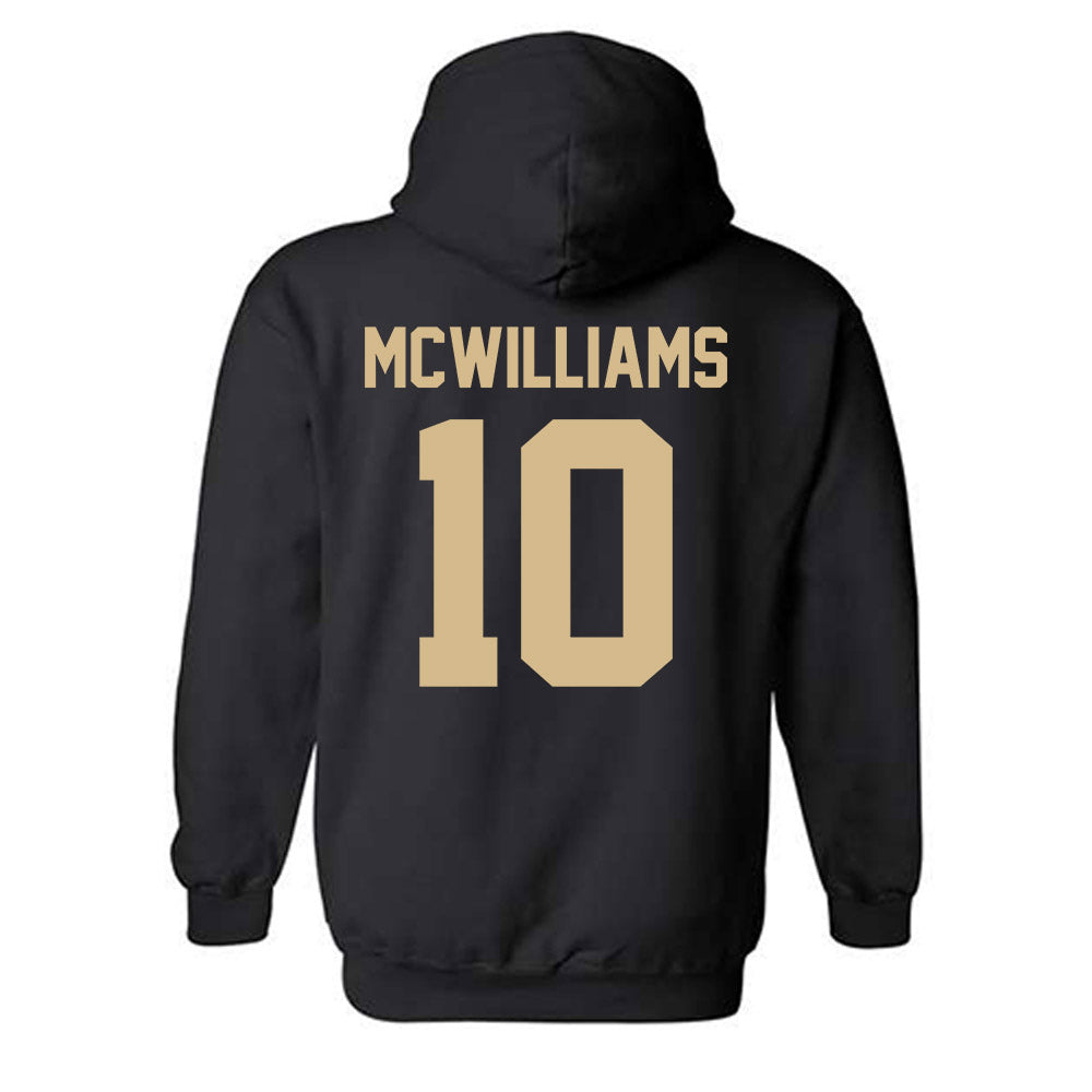 Western Carolina - NCAA Football : Jabari McWilliams - Classic Shersey Hooded Sweatshirt-1
