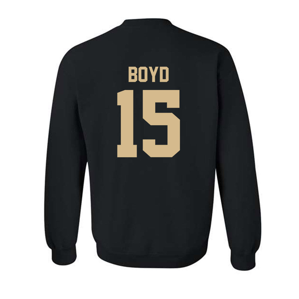 Western Carolina - NCAA Football : Jai Boyd - Classic Shersey Crewneck Sweatshirt-1