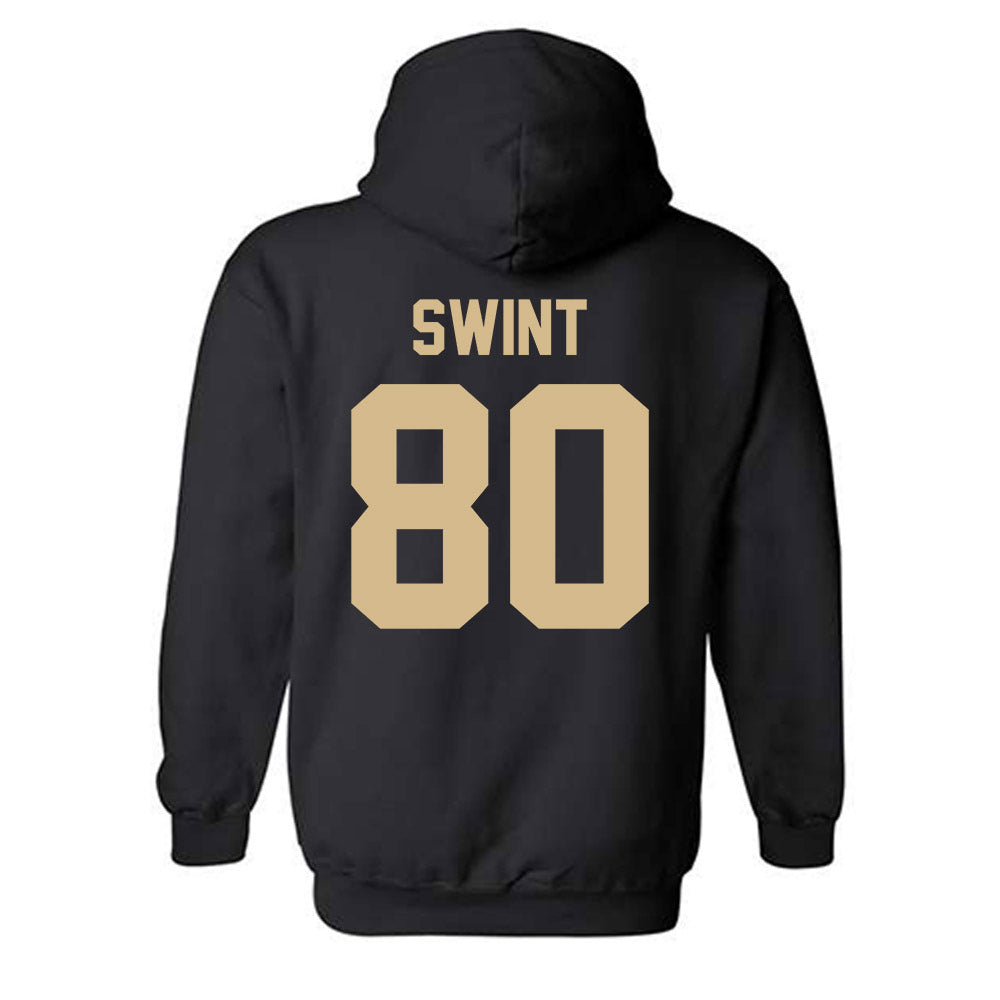 Western Carolina - NCAA Football : Corey Swint - Classic Shersey Hooded Sweatshirt-1