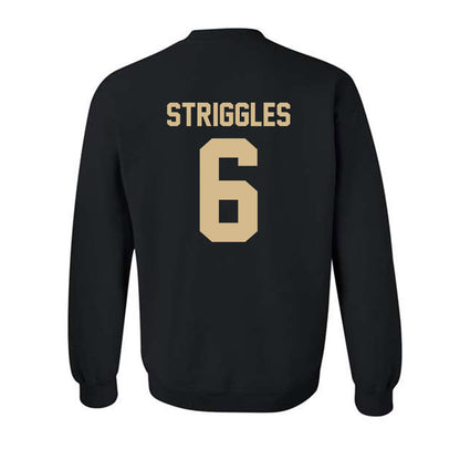 Western Carolina - NCAA Football : Marcus Striggles - Classic Shersey Crewneck Sweatshirt-1