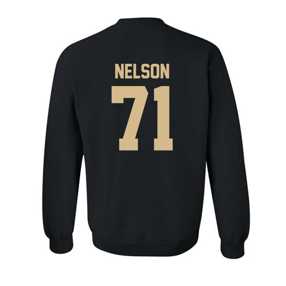Western Carolina - NCAA Football : Sawyer Nelson - Classic Shersey Crewneck Sweatshirt-1