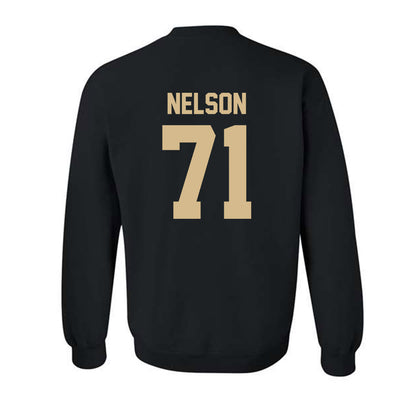 Western Carolina - NCAA Football : Sawyer Nelson - Classic Shersey Crewneck Sweatshirt-1