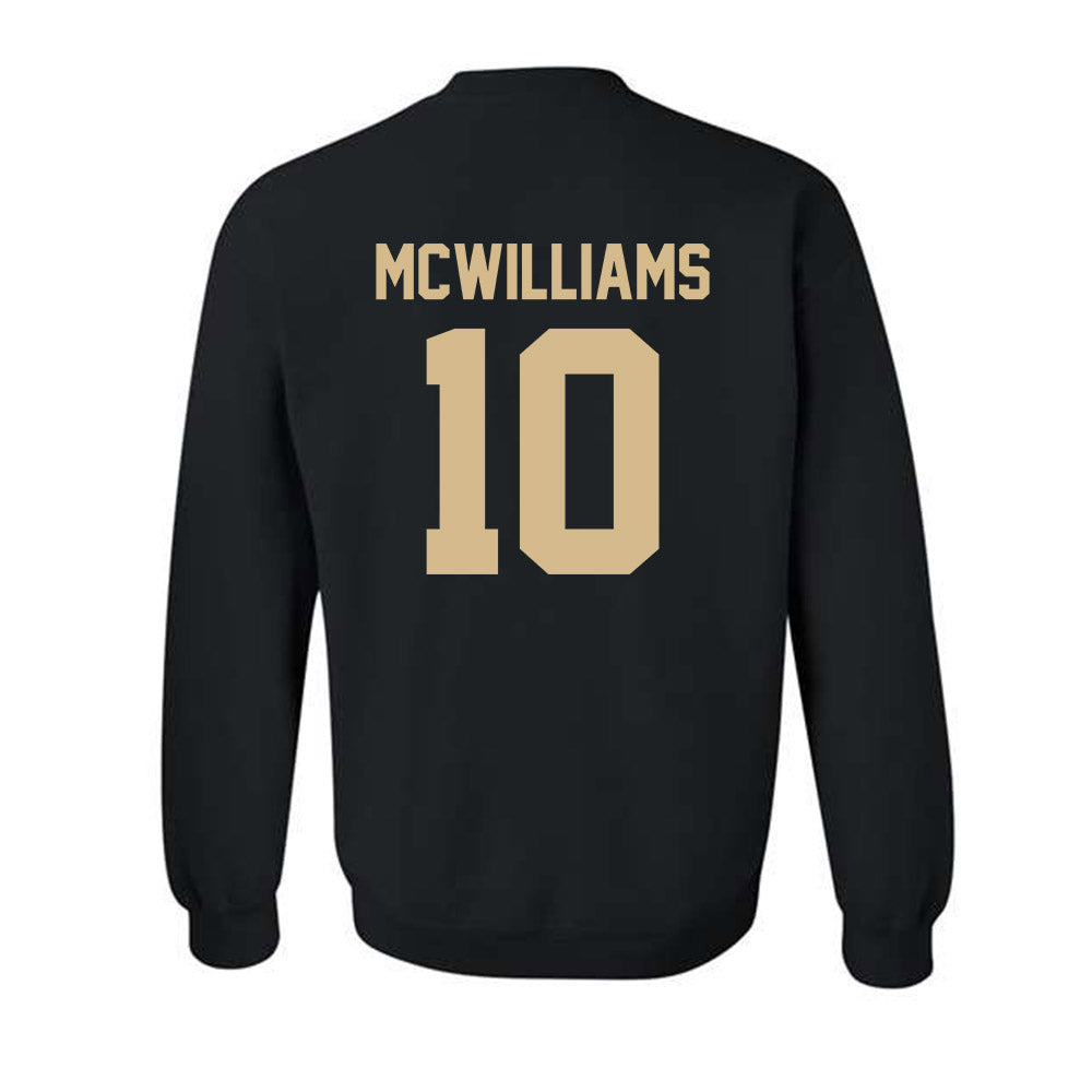 Western Carolina - NCAA Football : Jabari McWilliams - Classic Shersey Crewneck Sweatshirt-1