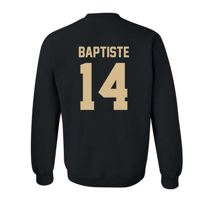 Western Carolina - NCAA Football : vanier Baptiste - Classic Shersey Crewneck Sweatshirt-1
