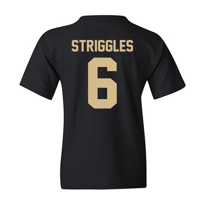 Western Carolina - NCAA Football : Marcus Striggles - Classic Shersey Youth T-Shirt-1
