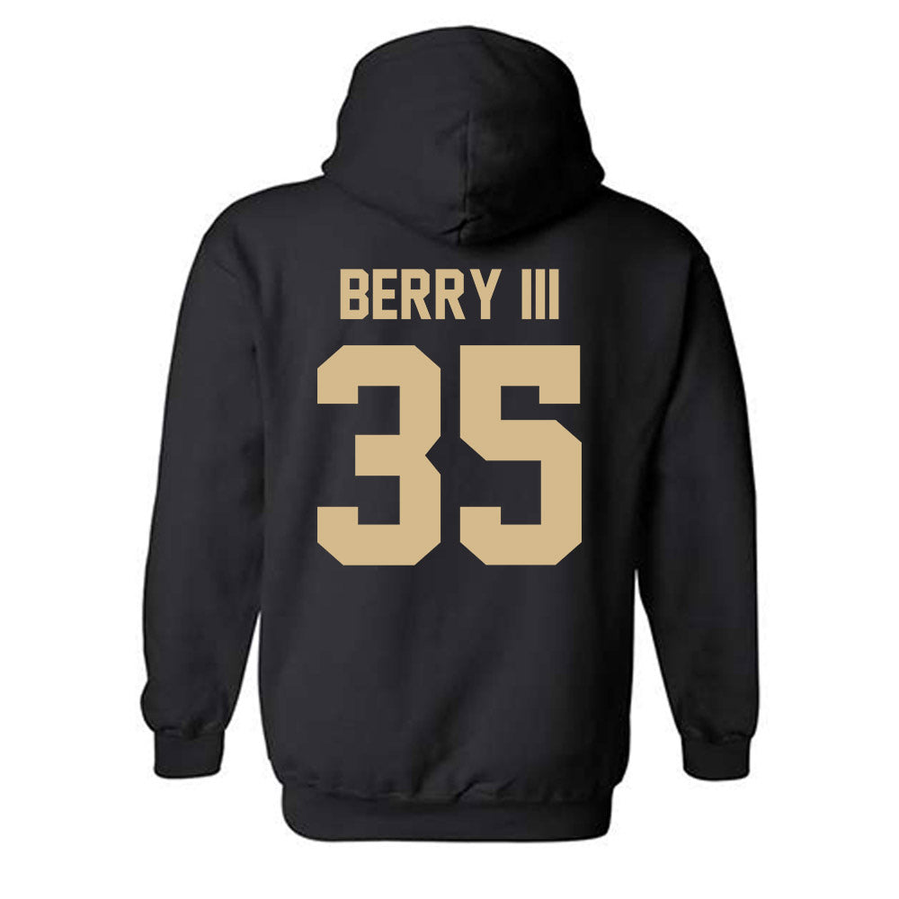 Western Carolina - NCAA Football : Trey Berry III - Classic Shersey Hooded Sweatshirt-1