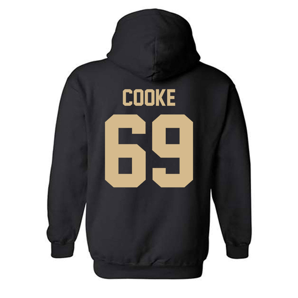 Western Carolina - NCAA Football : Cole Cooke - Classic Shersey Hooded Sweatshirt-1