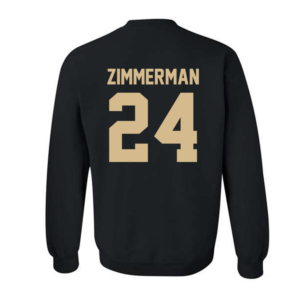 Western Carolina - NCAA Women's Basketball : Justice Zimmerman - Classic Shersey Crewneck Sweatshirt-1