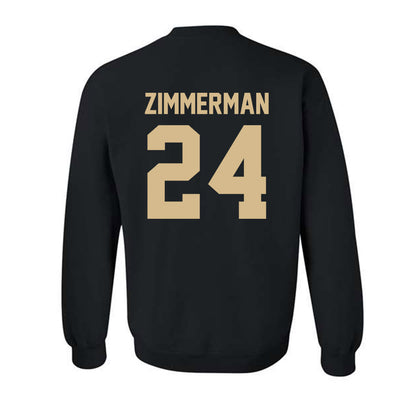 Western Carolina - NCAA Women's Basketball : Justice Zimmerman - Classic Shersey Crewneck Sweatshirt-1