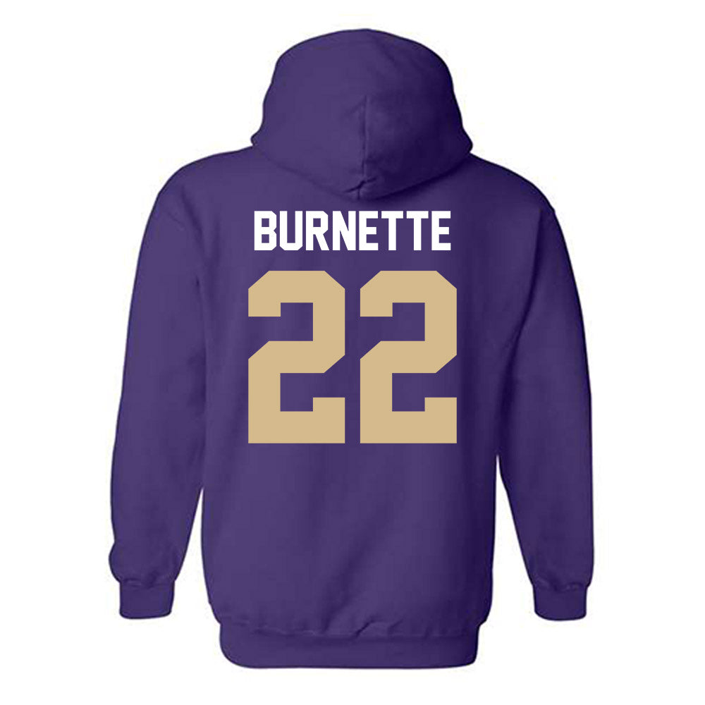 Western Carolina - NCAA Baseball : Carter Burnette - Classic Shersey Hooded Sweatshirt-1