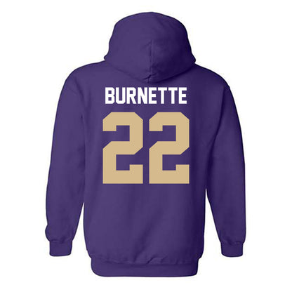 Western Carolina - NCAA Baseball : Carter Burnette - Classic Shersey Hooded Sweatshirt-1