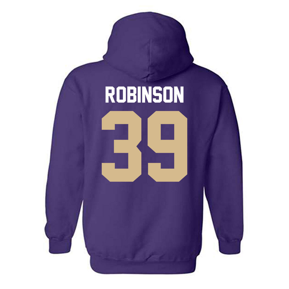 Western Carolina - NCAA Baseball : Dominic Robinson - Classic Shersey Hooded Sweatshirt-1