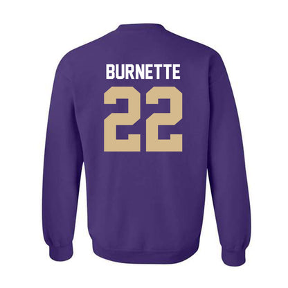 Western Carolina - NCAA Baseball : Carter Burnette - Classic Shersey Crewneck Sweatshirt-1