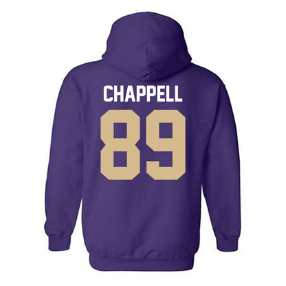 Western Carolina - NCAA Football : Ellis Chappell - Classic Shersey Hooded Sweatshirt-1