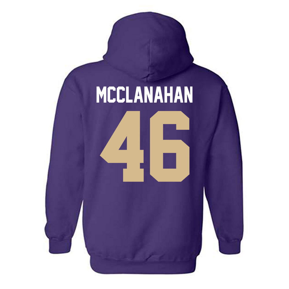 Western Carolina - NCAA Football : Nolan McClanahan - Classic Shersey Hooded Sweatshirt-1