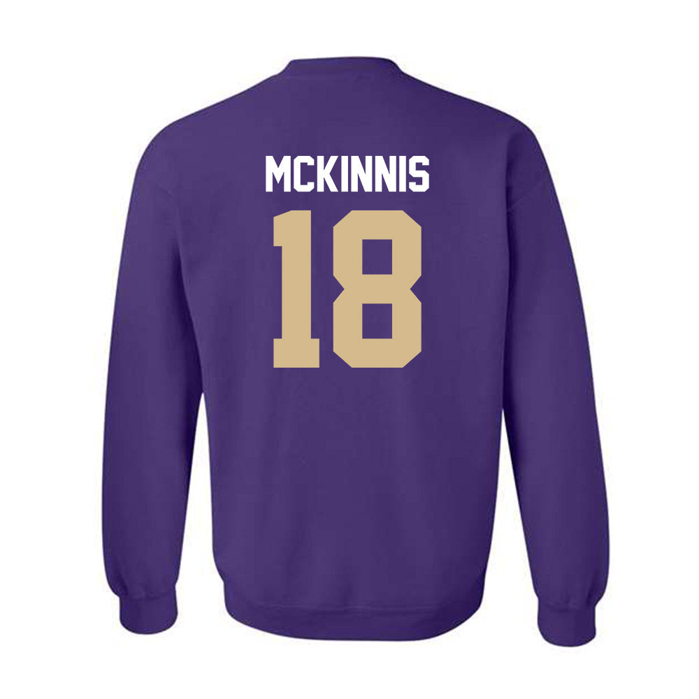 Western Carolina - NCAA Football : RYAN MCKINNIS - Classic Shersey Crewneck Sweatshirt-1