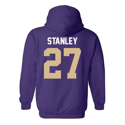 Western Carolina - NCAA Baseball : Wyatt Stanley - Classic Shersey Hooded Sweatshirt-1