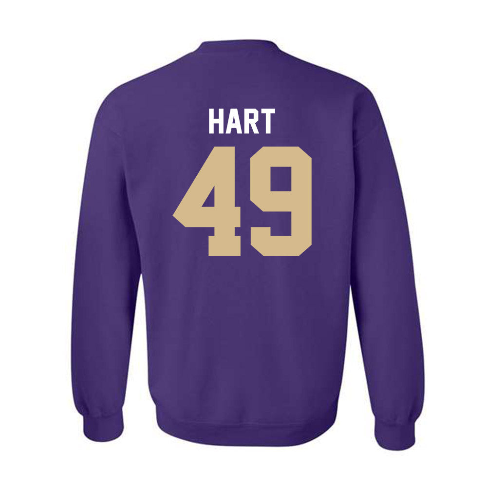 Western Carolina - NCAA Football : Bryce Hart - Classic Shersey Crewneck Sweatshirt-1