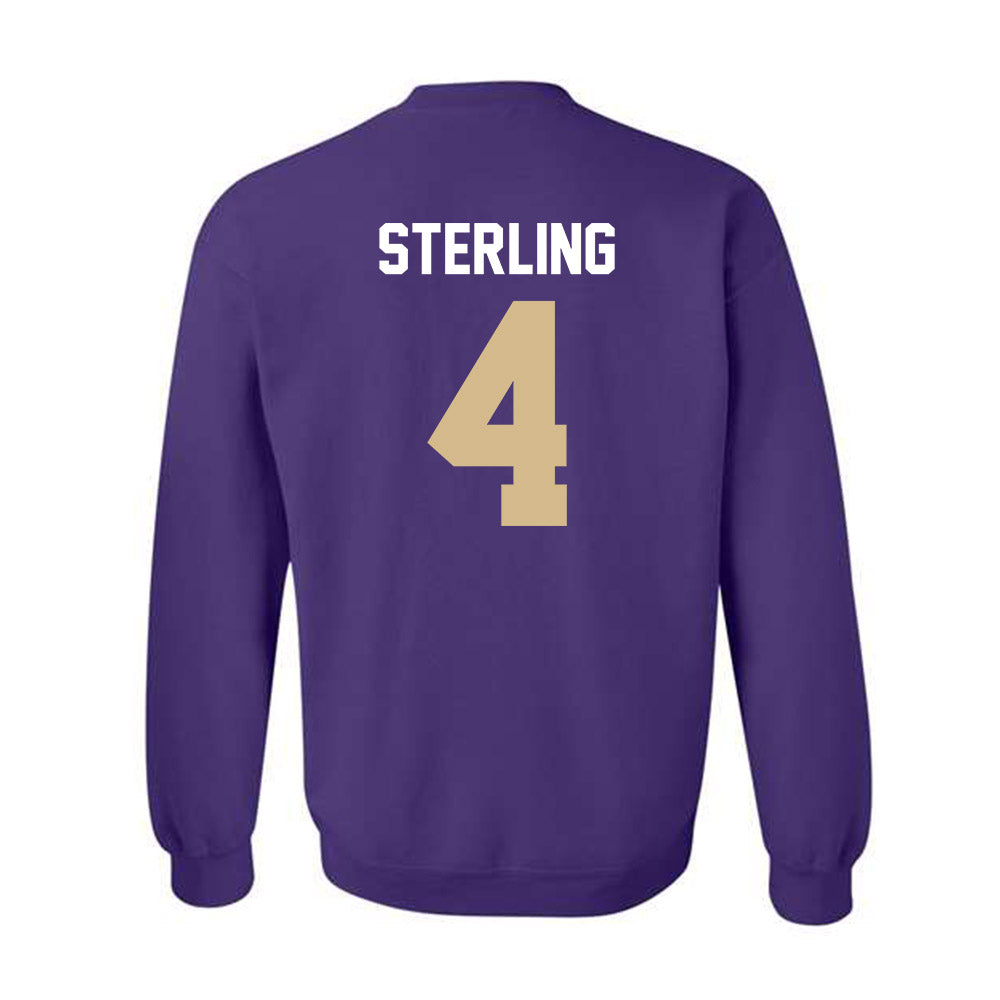 Western Carolina - NCAA Football : Khaleal Sterling - Classic Shersey Crewneck Sweatshirt-1