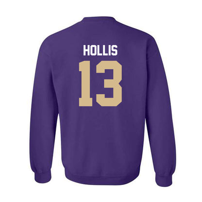 Western Carolina - NCAA Football : Richard Hollis - Classic Shersey Crewneck Sweatshirt-1