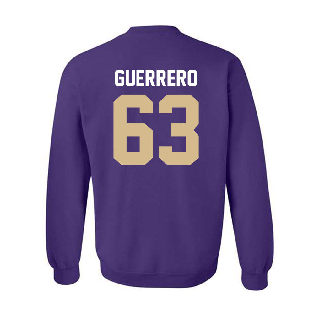 Western Carolina - NCAA Football : Thomas Guerrero - Classic Shersey Crewneck Sweatshirt-1