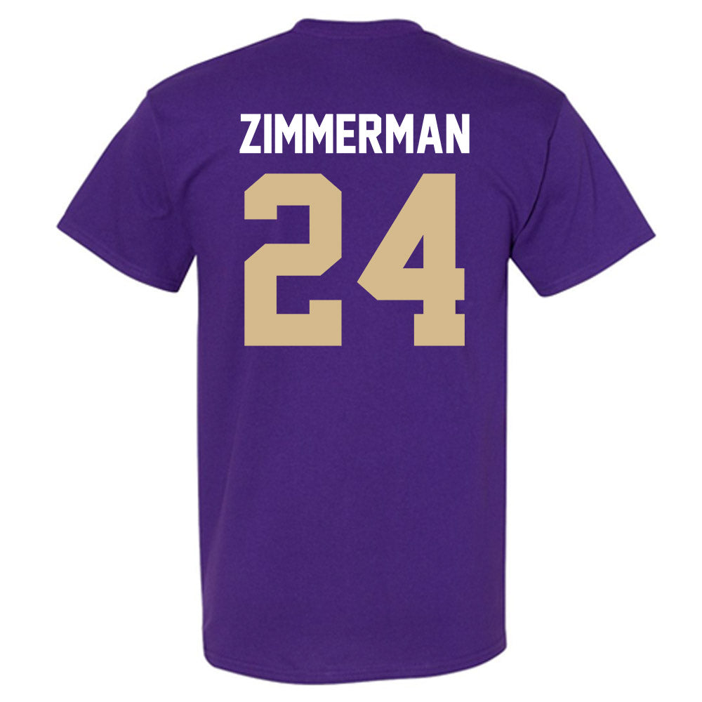 Western Carolina - NCAA Women's Basketball : Justice Zimmerman - Classic Shersey T-Shirt-1