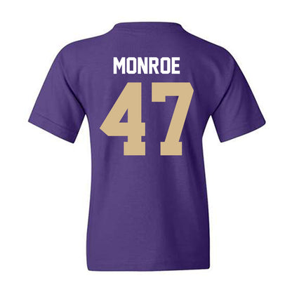 Western Carolina - NCAA Football : Blue Monroe - Classic Shersey Youth T-Shirt-1