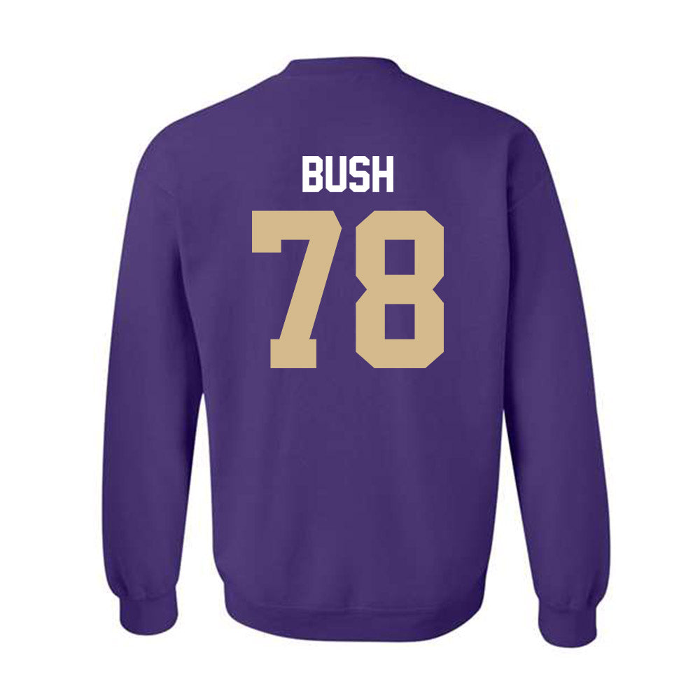 Western Carolina - NCAA Football : J'evon Bush - Classic Shersey Crewneck Sweatshirt-1