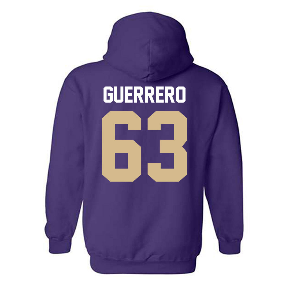 Western Carolina - NCAA Football : Thomas Guerrero - Classic Shersey Hooded Sweatshirt-1