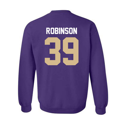 Western Carolina - NCAA Baseball : Dominic Robinson - Classic Shersey Crewneck Sweatshirt-1