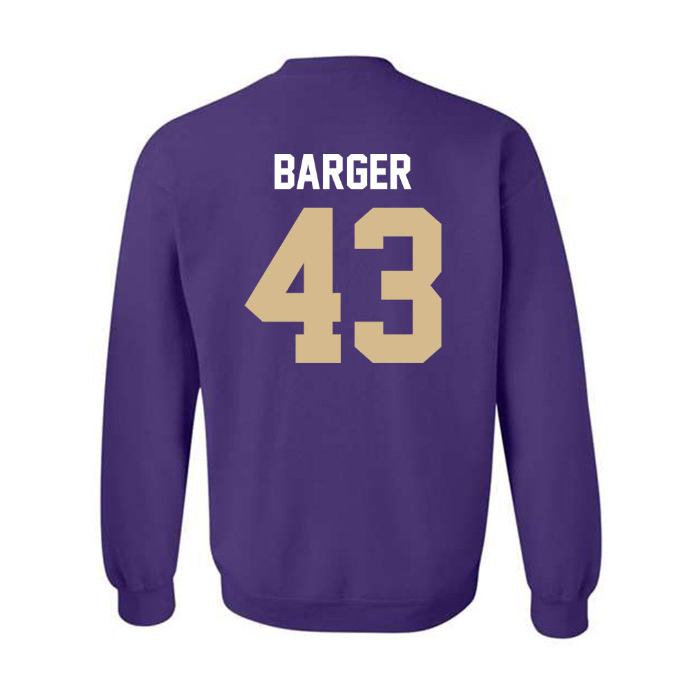Western Carolina - NCAA Football : Braeden Barger - Classic Shersey Crewneck Sweatshirt-1