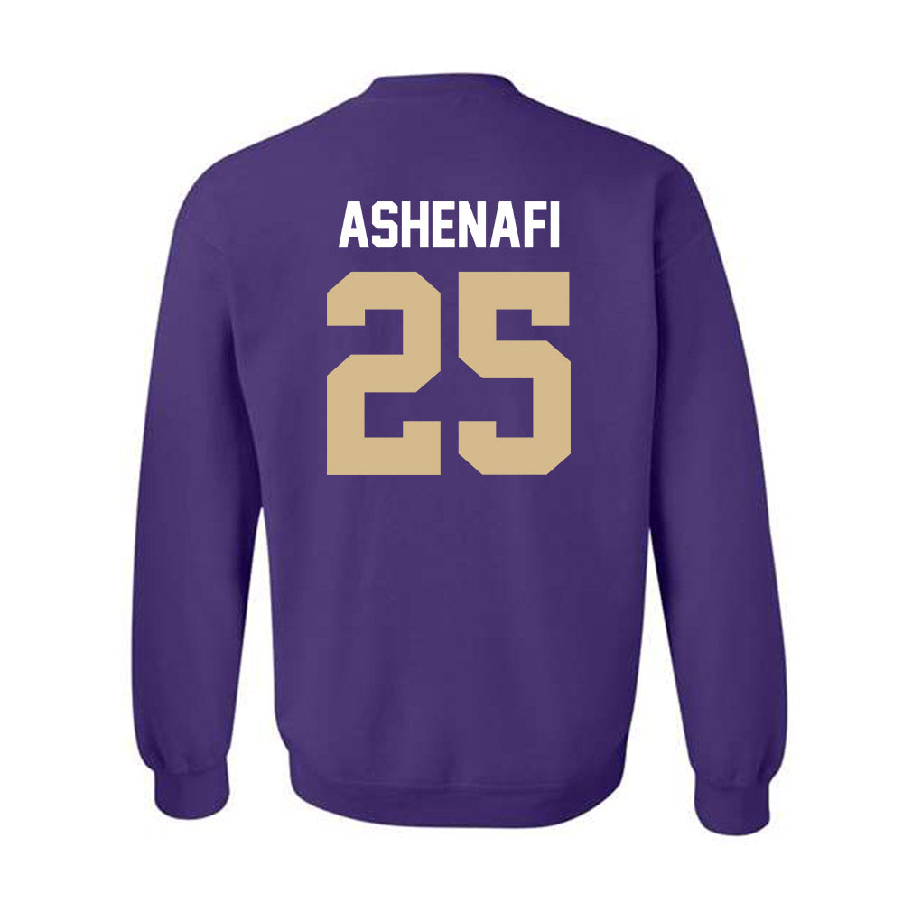 Western Carolina - NCAA Football : Nassor Ashenafi - Classic Shersey Crewneck Sweatshirt-1