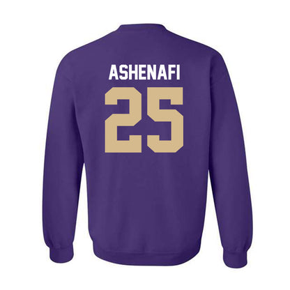 Western Carolina - NCAA Football : Nassor Ashenafi - Classic Shersey Crewneck Sweatshirt-1