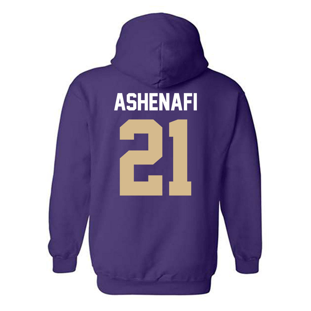 Western Carolina - NCAA Football : Nassor Ashenafi - Classic Shersey Hooded Sweatshirt-1