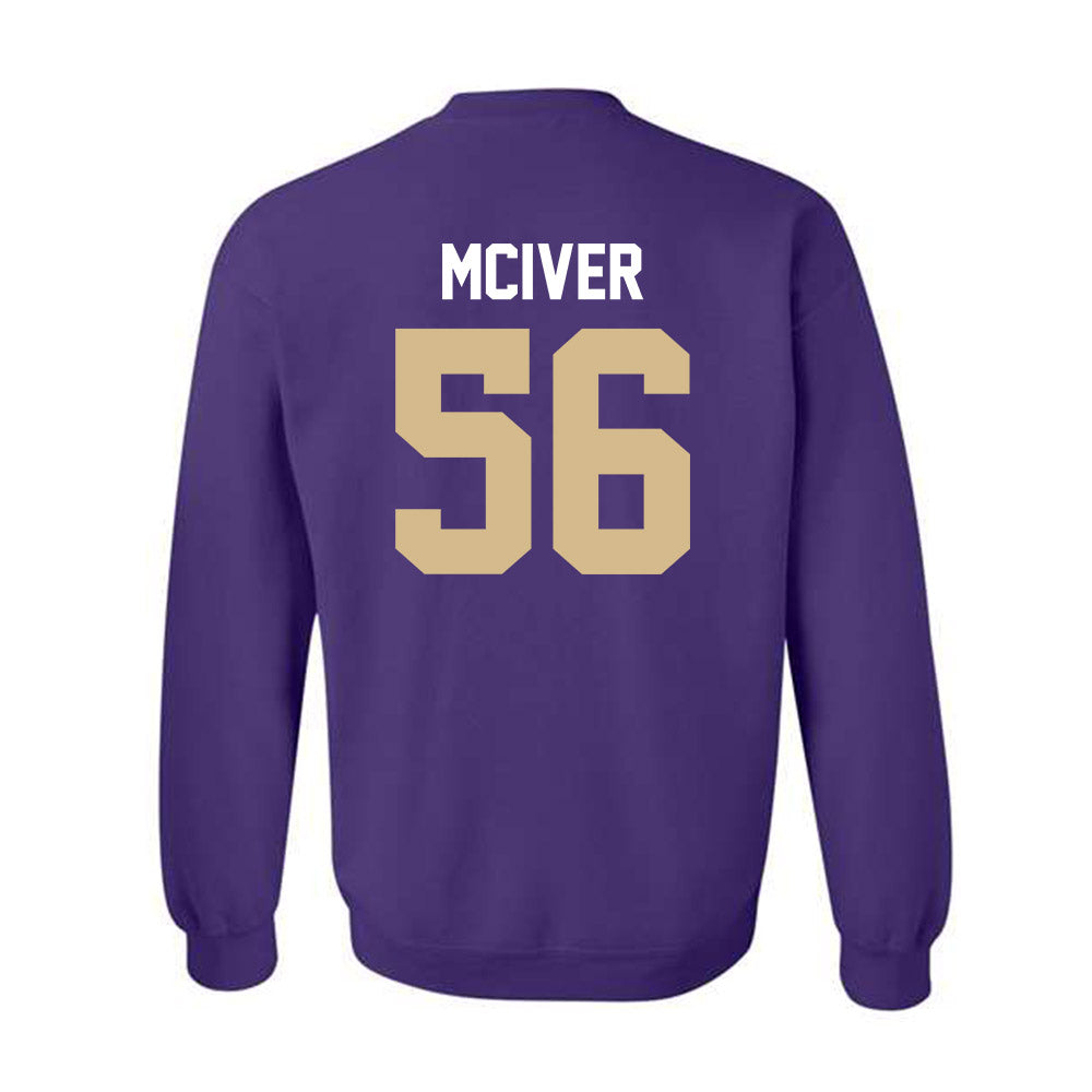 Western Carolina - NCAA Football : Aaron McIver - Classic Shersey Crewneck Sweatshirt-1