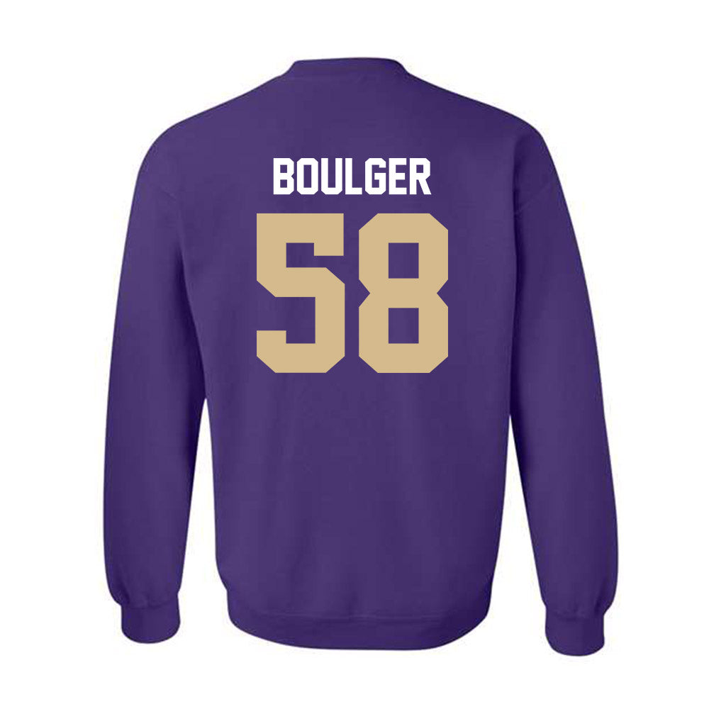Western Carolina - NCAA Football : Isaac Boulger - Classic Shersey Crewneck Sweatshirt-1