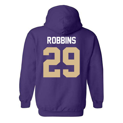 Western Carolina - NCAA Football : Christian Robbins - Classic Shersey Hooded Sweatshirt-1