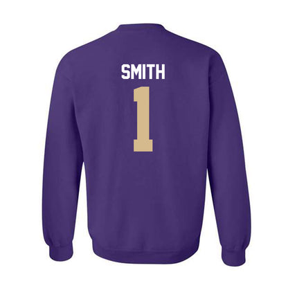 Western Carolina - NCAA Baseball : Elijah Smith - Classic Shersey Crewneck Sweatshirt-1