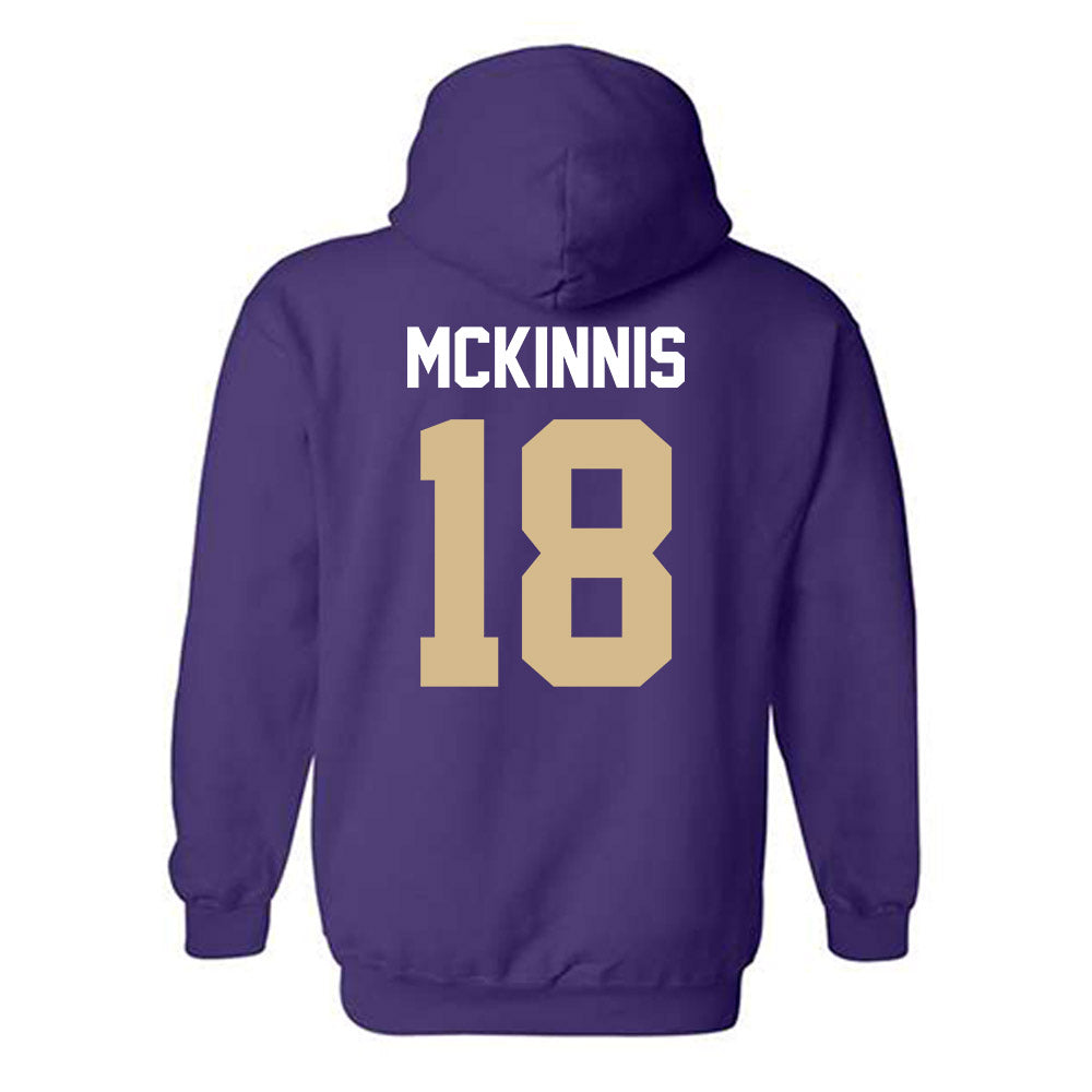 Western Carolina - NCAA Football : RYAN MCKINNIS - Classic Shersey Hooded Sweatshirt-1