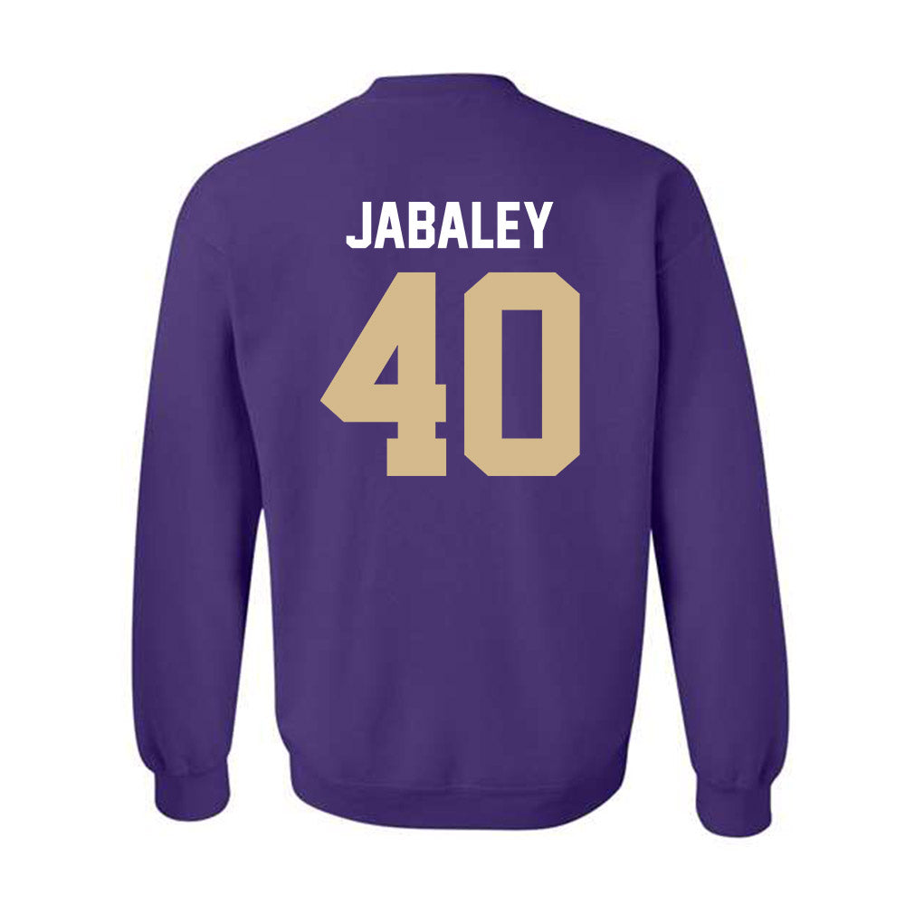 Western Carolina - NCAA Baseball : Davis Jabaley - Classic Shersey Crewneck Sweatshirt-1