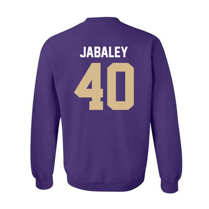 Western Carolina - NCAA Baseball : Davis Jabaley - Classic Shersey Crewneck Sweatshirt-1