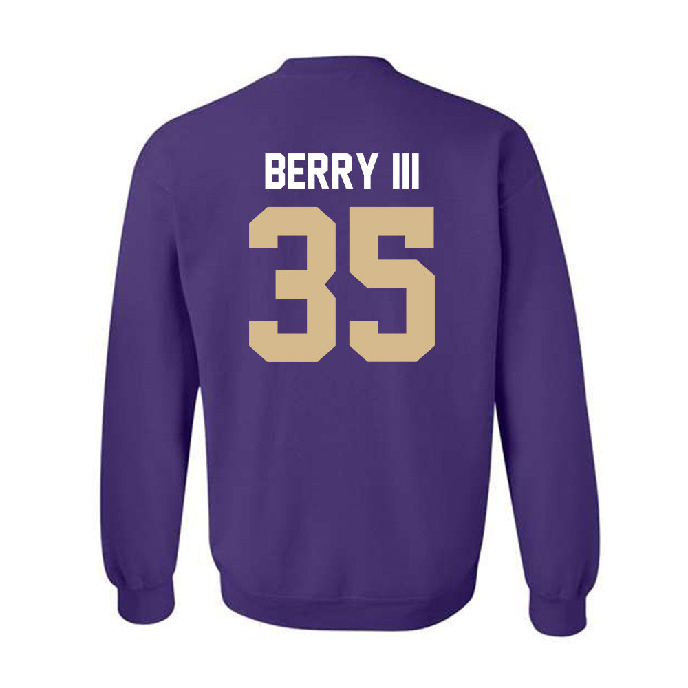 Western Carolina - NCAA Football : Trey Berry III - Classic Shersey Crewneck Sweatshirt-1