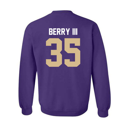 Western Carolina - NCAA Football : Trey Berry III - Classic Shersey Crewneck Sweatshirt-1