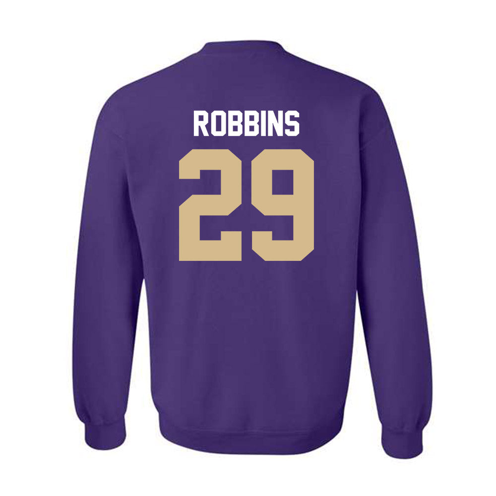 Western Carolina - NCAA Football : Christian Robbins - Classic Shersey Crewneck Sweatshirt-1