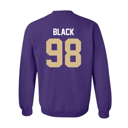Western Carolina - NCAA Football : Aiden Black - Classic Shersey Crewneck Sweatshirt-1