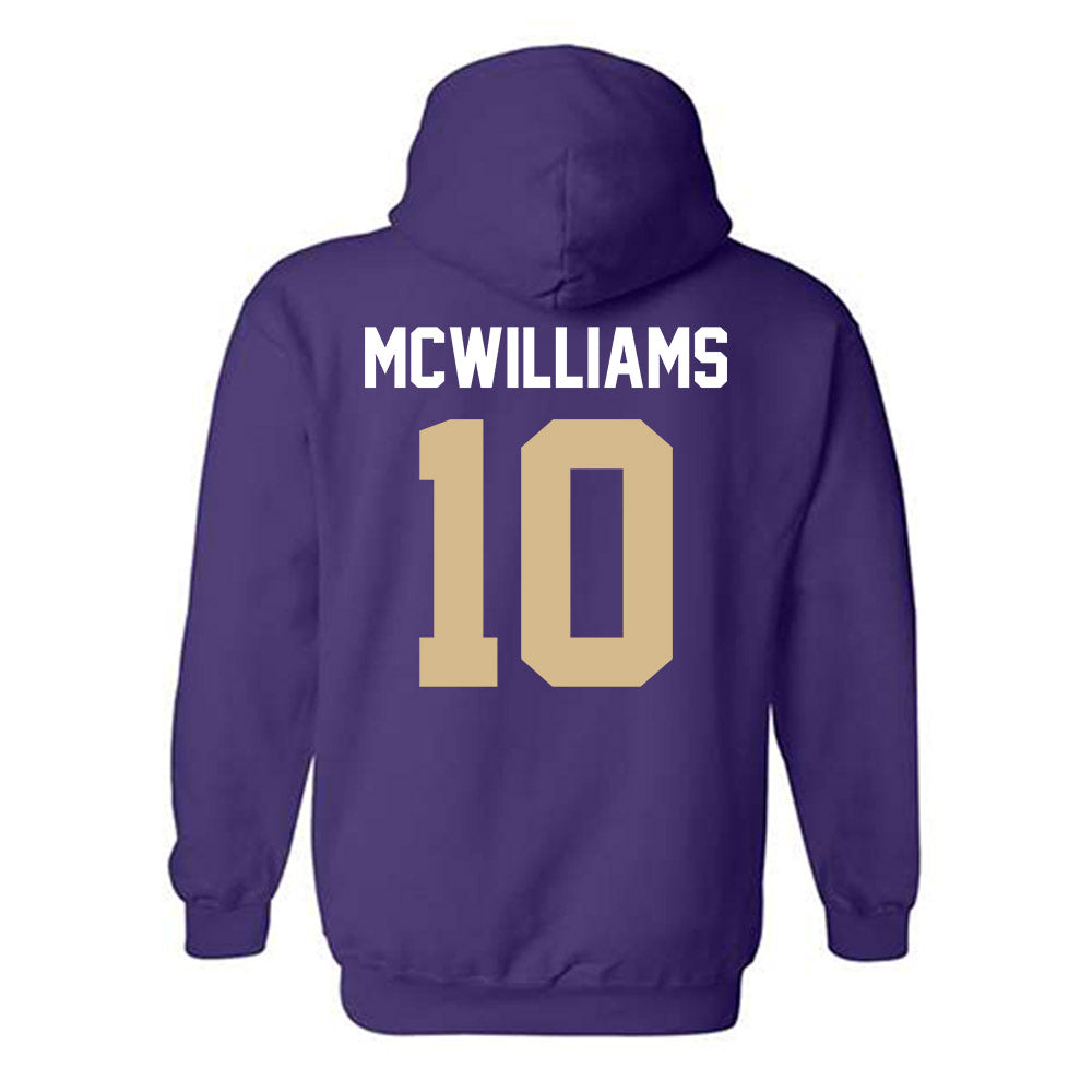 Western Carolina - NCAA Football : Jabari McWilliams - Classic Shersey Hooded Sweatshirt-1